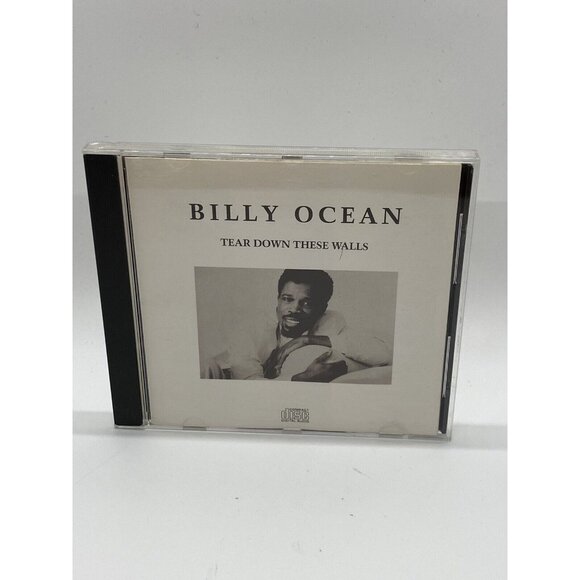 Billy Ocean‎– Tear Down These Walls (CD, 1988) Very Good 10 Songs Pop R&B Rock - Picture 1 of 2